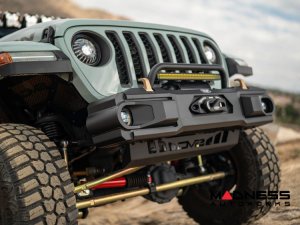 Jeep Wrangler JL Front Bumper - Winch Mount - OE Plus Series Jeep Wrangler JL Front Bumper - Winch Mount - OE Plus Series